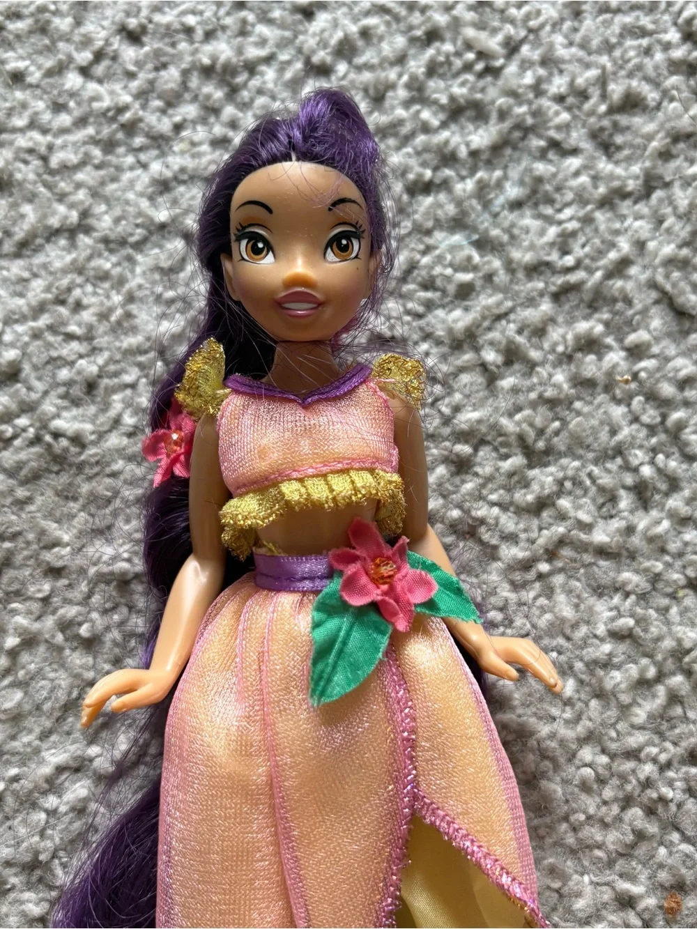 Disney Fairies Tinker Bell Fira Light Talent Fairy Doll Vintage Toy
